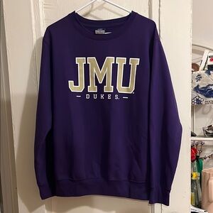 JMU Dukes Purple Crewneck sweatshirt